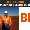 BHP BILLITON – INFORMACIÓN DE PUESTOS DE TRABAJO