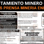 AVISOS PRENSA MINERIA ENERO 2023