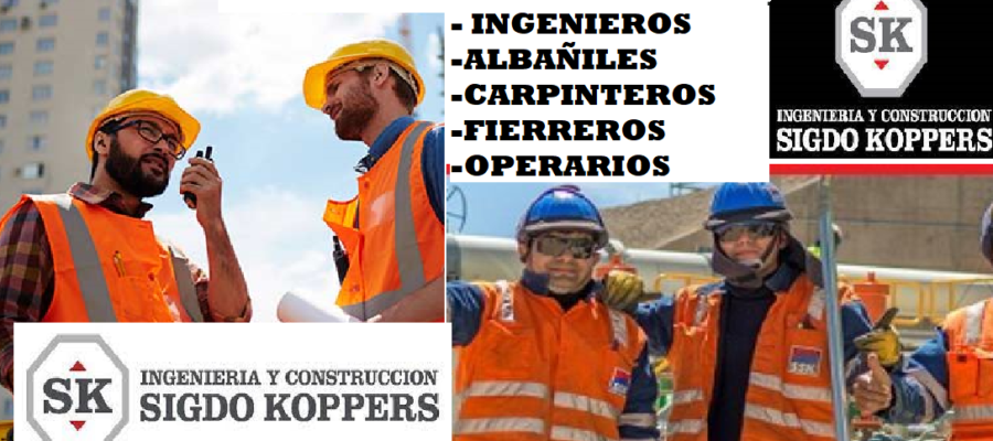 CONVOCATORIA DE TRABAJO PARA SIGDO KOPPERS