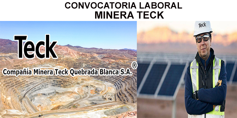 CONVOCATORIA DE TRABAJO PARA COMPAÑIA TECK