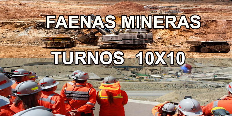 SE NECESITA PERSONAL PARA FAENA MINERA 10×10