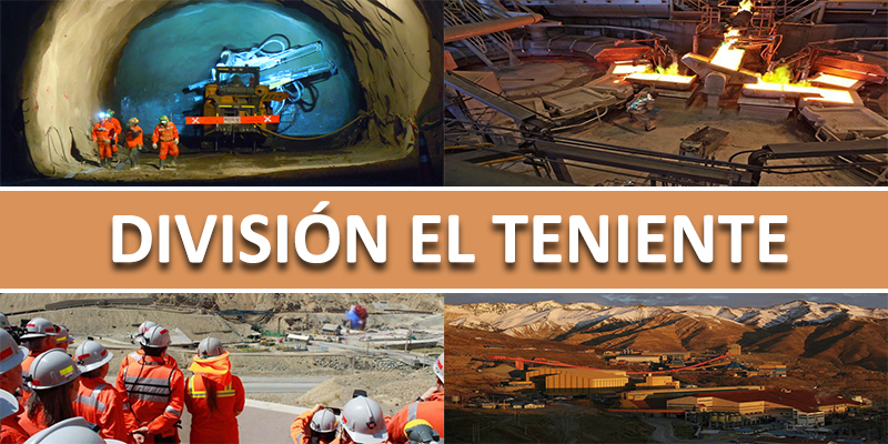 SE NECESITA PERSONAL MINERO PARA DIVISION EL TENIENTE CODELCO