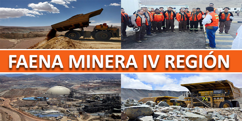 CONVOCATORIA DE TRABAJO EN FAENAS MINERAS IV REGION