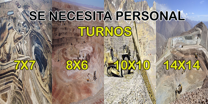 RECLUTAMIENTO DE PERSONAL PARA FAENAS MINERAS