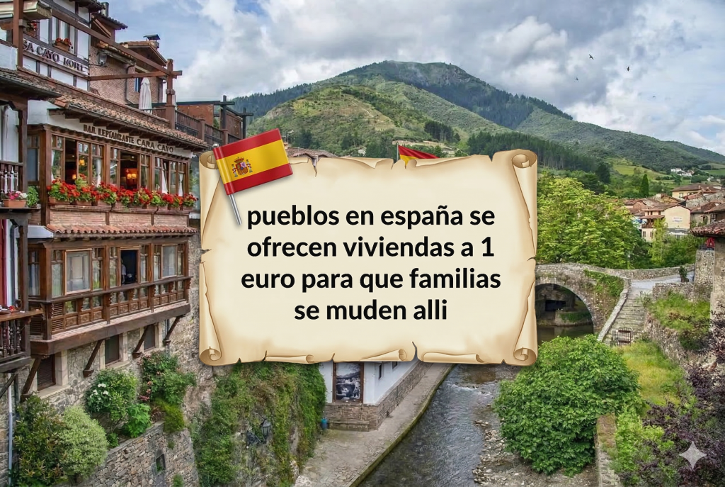 casas, incentivos y viviendas ofrece españa para que mas familias se muden a sus pueblos
