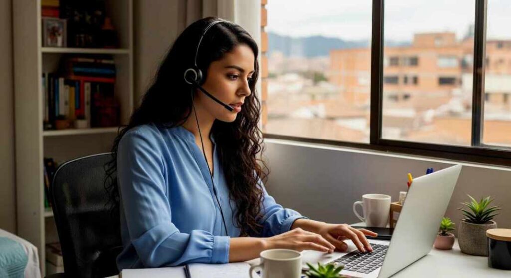 Empresas españolas buscan agentes remotos de servicio al cliente