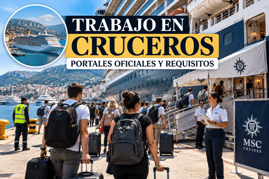 Guía para trabajar en cruceros