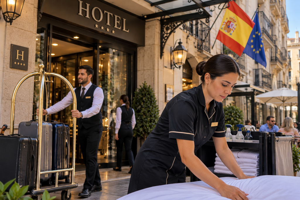Hoteles españoles ofrecen empleos en turismo y hostelería