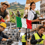 Trabajo en Italia cupos para agricultura, turismo, industria y logística